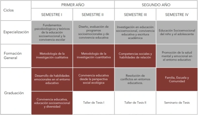plan de estudio usg
